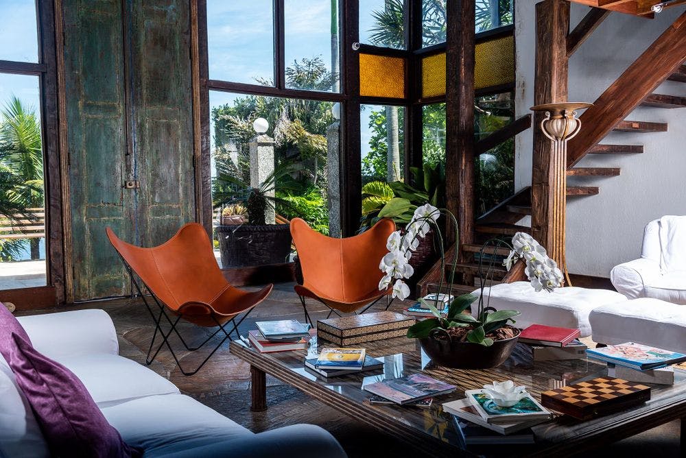Leather Butterfly Chair