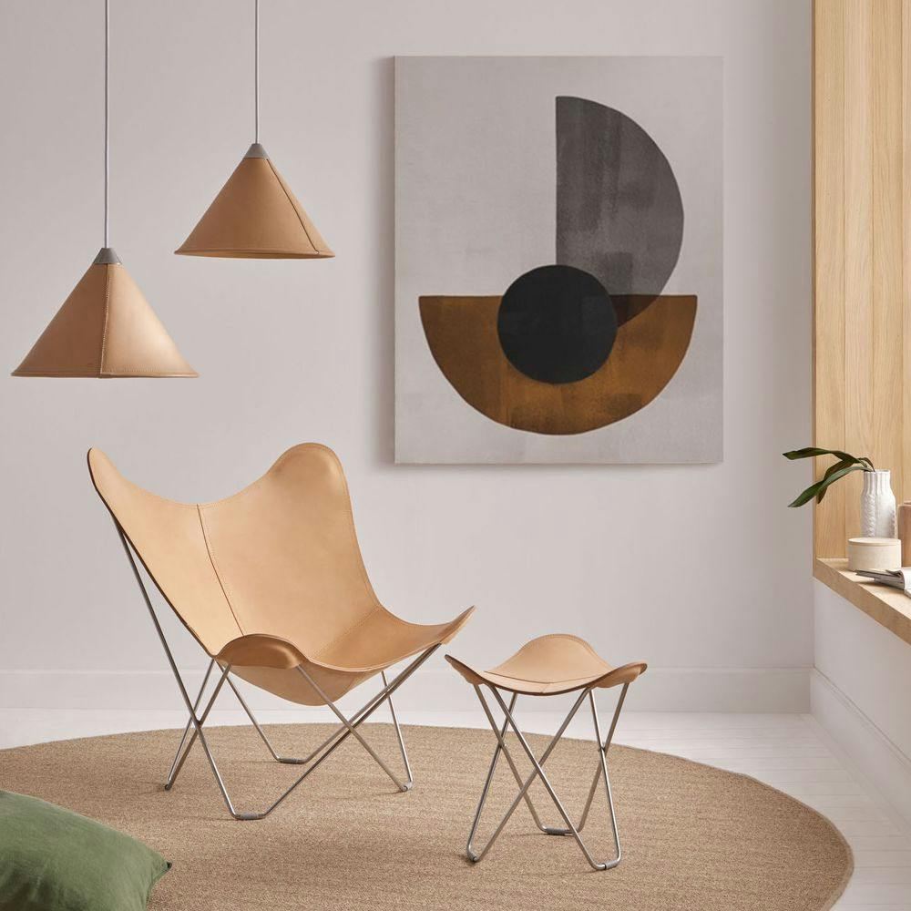 Leather Butterfly Chair