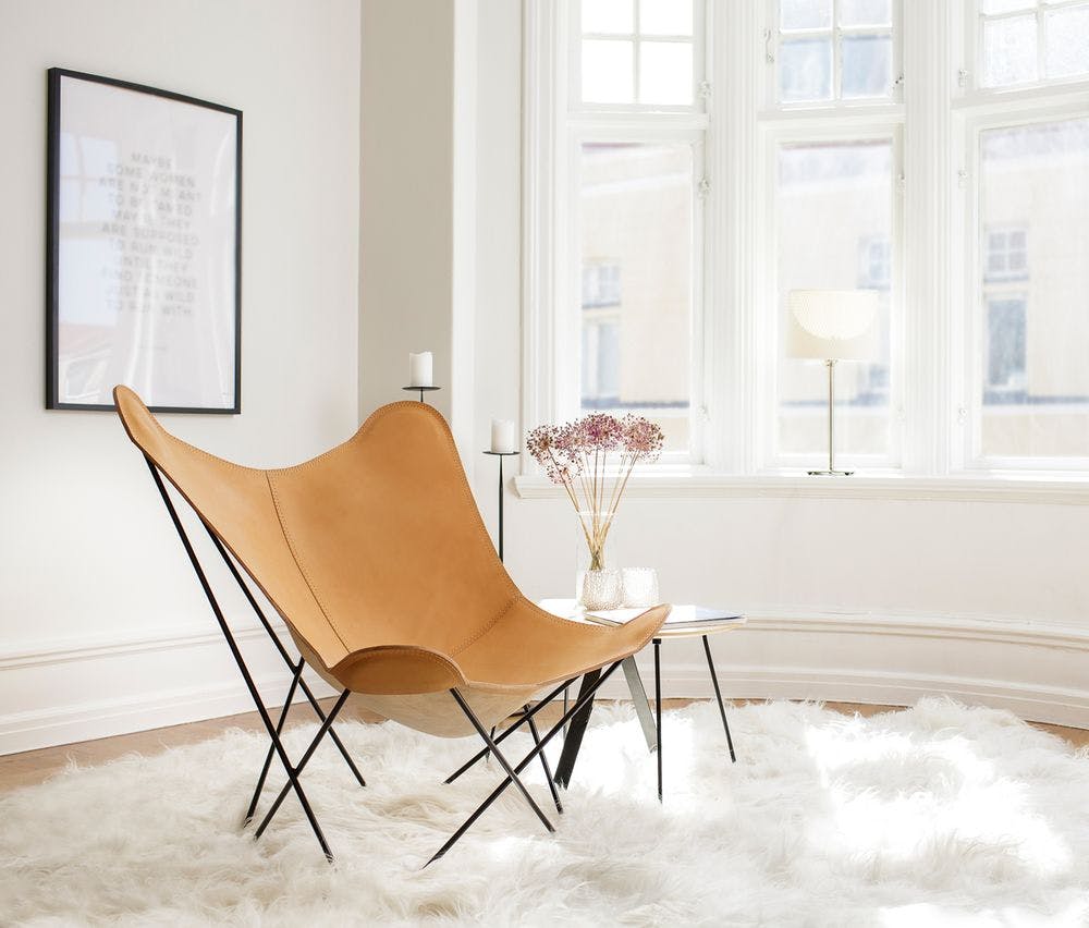 Leather Butterfly Chair
